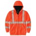 Carhartt Hiviz Thermal Lined Full Zip Sweatshirt, Class 3 M104988