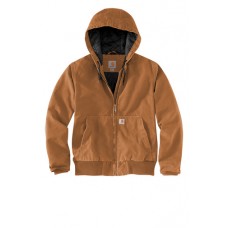 Carhartt Ladies Loose Fit Washed Duck Insulated Active Jacket M104053 Carhartt Ladies Loose Fit Washed Duck Insulated Active Jacket M104053
