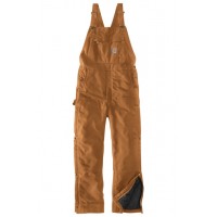 Carhartt Quilt Lined Zip-To-Thigh Bib Overalls M106672