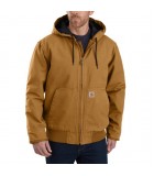 Carhartt Loose Fit Washed Duck Insulated Active Jacket M104050 Carhartt Loose Fit Washed Duck Insulated Active Jacket M104050